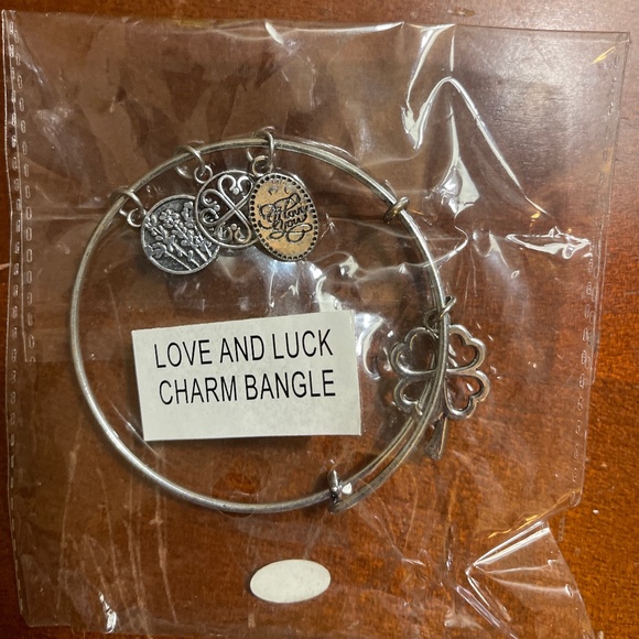 Love and luck charm bangle - Picture 1 of 1
